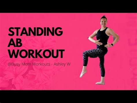 Under Minute Standing Ab Workout No Jumping Cleaneatingandexercises Youtube