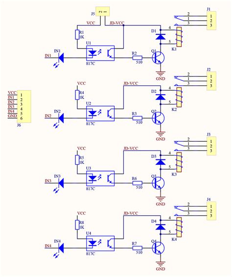Solid State Relay Arduino Schematic