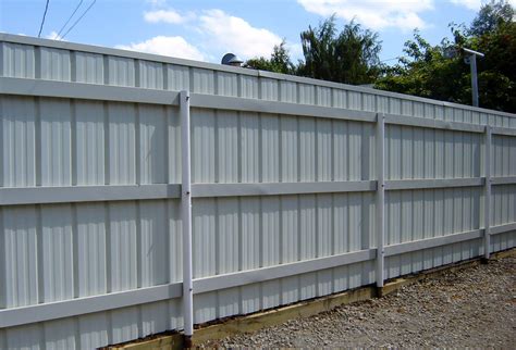 Corrugated Metal Fence Corrugated Metal Fence Home Design Ideas