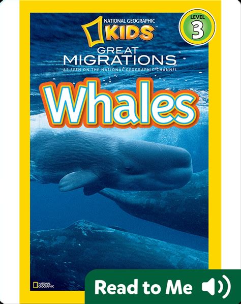 National Geographic Readers Great Migrations Whales Book By Laura