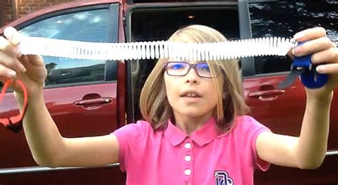 Esta Menina De 9 Anos Inventou Um Sistema Genial Para Que Os Pais Não