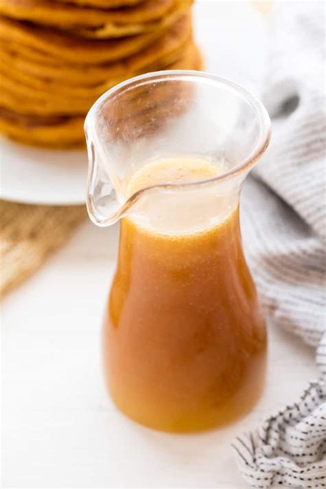 Caramel Syrup - thestayathomechef.com