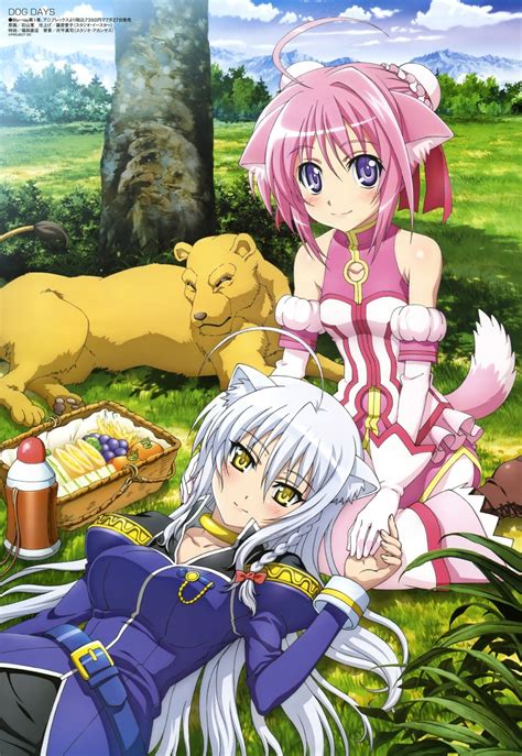 Dog Days Millhy And Leo I00005 Amaterasu Anime Art And Photo