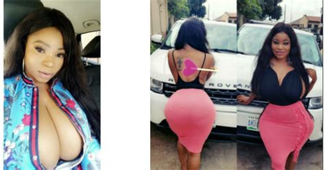 lagos socialite roman goddess bares major cleavage as she shows off her whips photos theinfong