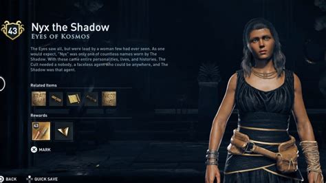 Assassin S Creed Odyssey Defeating Nyx The Shadow Eyes Of Kosmos