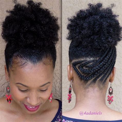 50 Updo Hairstyles For Black Women Ranging From Elegant To Eccentric Hair Styles Natural Hair