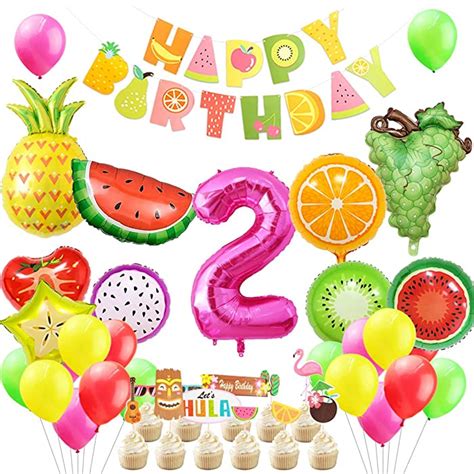 Buy Twotti Fruity Party Decorations Second Birthday Party Supplies