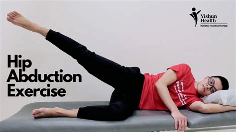 Physiotherapy At Home Hip Abduction Exercise Youtube