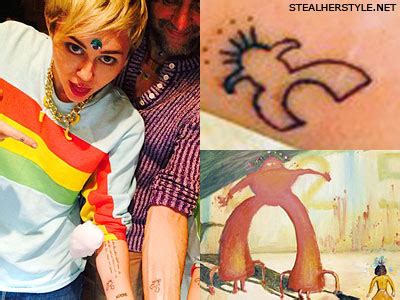 Miley Cyrus Tattoos Meanings Steal Her Style Xxxpicz