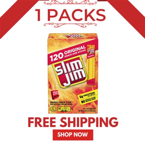 Slim Jim Original 120 Ct Hot Price Ebay