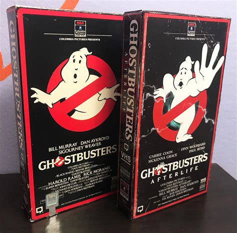 Ghostbusters Afterlife Vhs Box Not Actual Movie Comes With Etsy