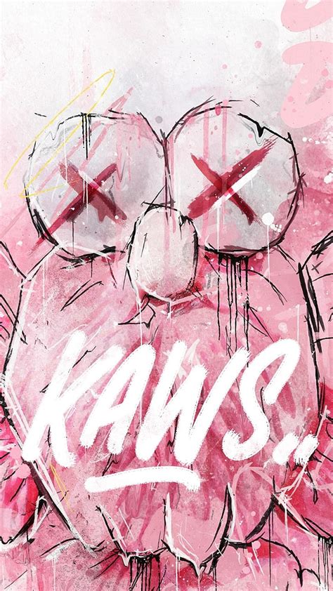Kaws Kaws Logo Illustration Hd Phone Wallpaper Pxfuel