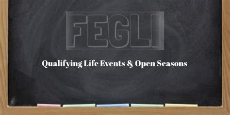 The federal employees' group life insurance, or fegli, is the largest group life insurance program in the world. Changing Coverage: Open Seasons, Physicals, & FEGLI Qualifying Life Events