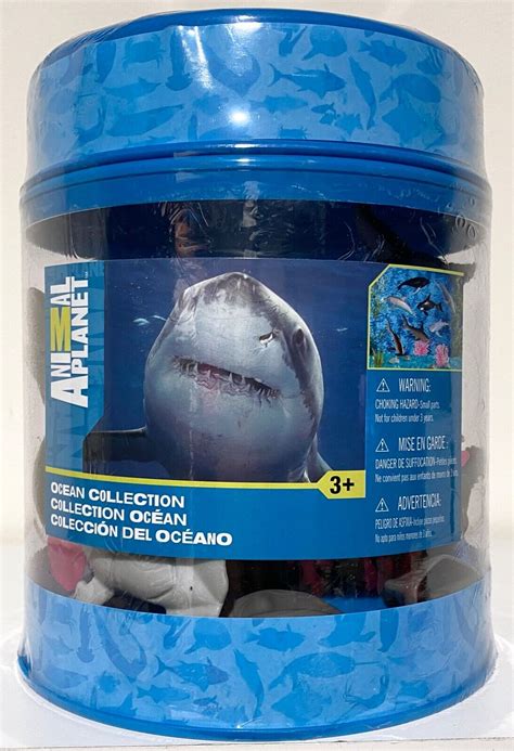 Animal Planet Ocean Collection 9 Piece Set W Storage Tub New Sealed