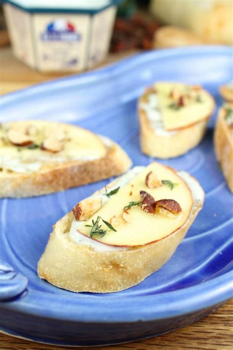 Apple Blue Cheese Crostini Recipe From Miss In The Kitchen Apple Blue