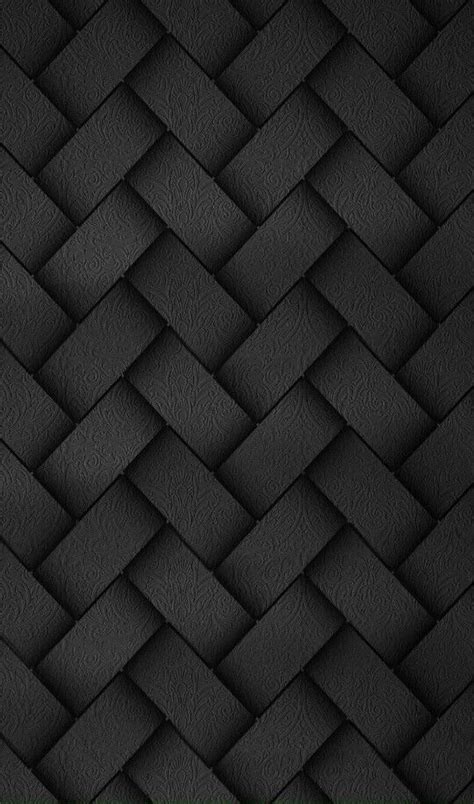 Black Woven Fabric Texture Iphone Wallpaper Black Phone