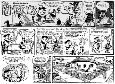 Yowp Flintstones Weekend Comics December 1962