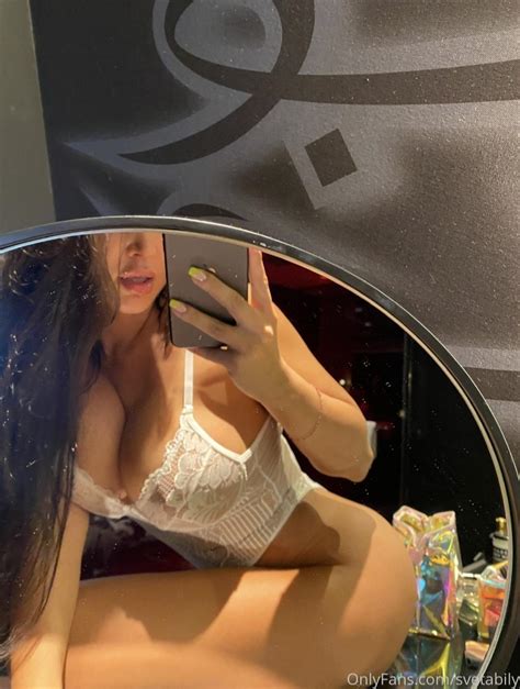 Sveta Bilyalova Svetabily Nude Onlyfans Leaks 5 Photos Thefappening