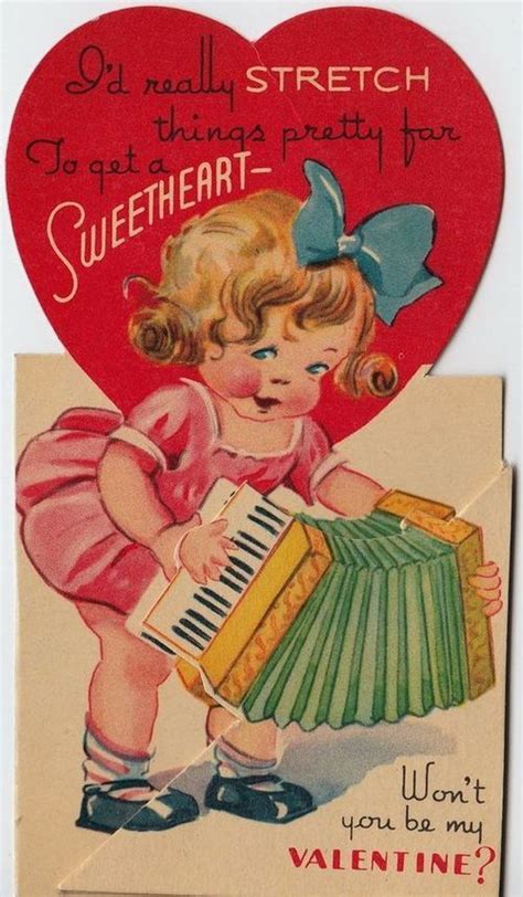 i d really stretch things pretty far to get a sweetheart won t you be my valentine vintage