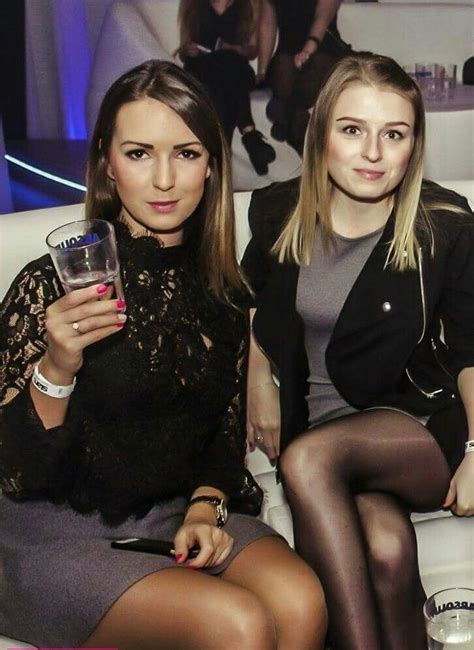 Amateur Pantyhose On Twitter Friends Having A Drink In Pantyhose