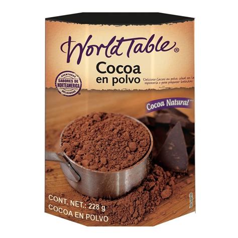 Cocoa World Table En Polvo 228 G Walmart