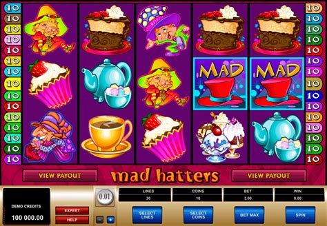 Free online slots no download no registration are the demo version of slot games where players can spin the reels of slots for free without worrying about making any online monetary transactions. Mad Hatters ™ Gokkast Gratis Spelen Online | Microgaming ...