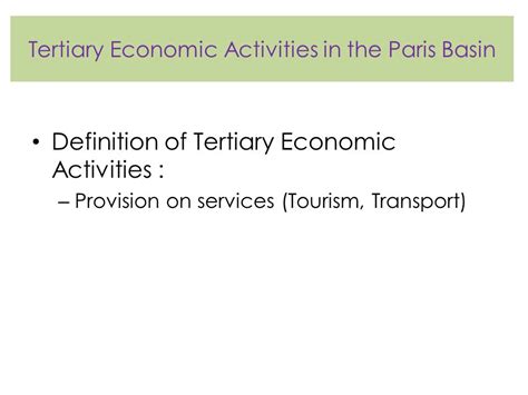 • in wealthy countries there are lots of people tourism • tourism is a good example of a tertiary economic activity. Tertiary Economic Activity Definition : Difference Between Primary Secondary And Tertiary Sector ...