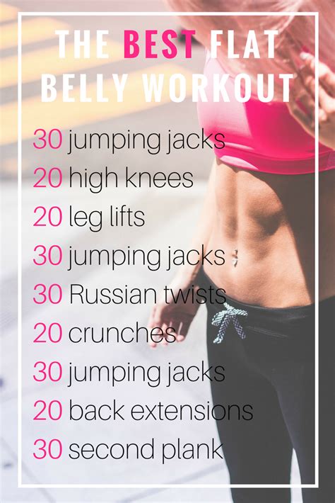 Most Effective Workout For Flat Stomach Off