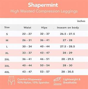 Shapermint High Waisted Medium Compression Shapewear For