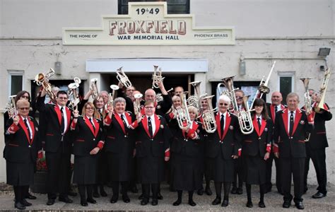 Phoenix Brass Band Receive Three New Tenor Horns Phoenix Brass Band