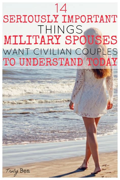 14 Seriously Important Things That Military Spouses Want Civilian