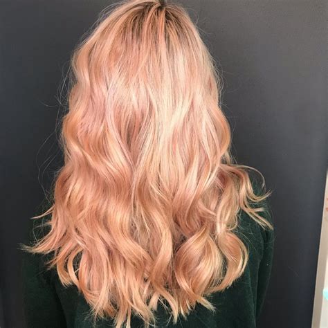 Pin By Mevie Henderson On Hair Goals Strawberry Blonde Hair Peachy Pink Hair Strawberry Hair