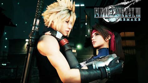 Final Fantasy 7 Remake All Jessie Flirting With Cloud Scenes Youtube