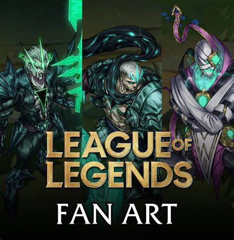 Artstation League Of Legends Fanart Ruination Event Skins