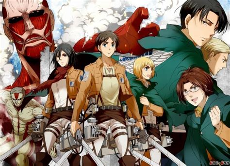 Los Personajes De Shingeki No Kyojin M S Populares En Jap N Hoking Xd