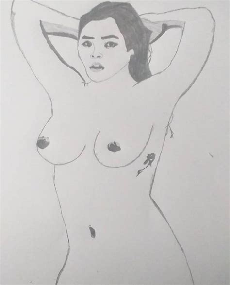 Nude Draw On Twitter Modelo Denisse Maciel Nudeartist
