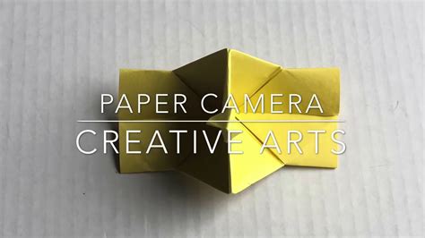 How To Make Paper Camera Origami Diy Very Easy Step By Step