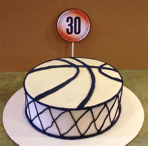 Party Cakes Basketball Cake