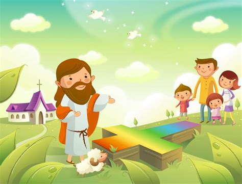 Resultado De Imagen Para Jesus Animado Tierno Niños Cristianos
