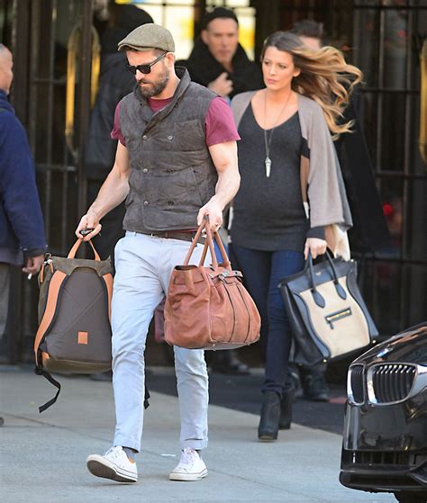 Blake Lively And Her Husband Ryan Reynolds Out In Nyc Dec 2014