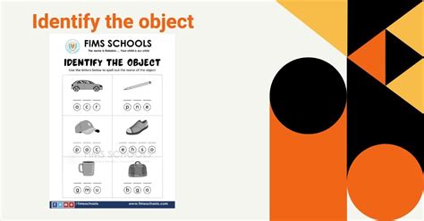 Identify The Object Kindergarten