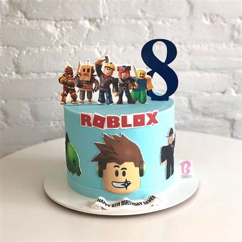 Roblox Cake In 2020 Roblox Cake Roblox Birthday Cake Birthday Cake
