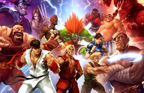 Street Fighter Capcom Fighting Tribute By Espeng On