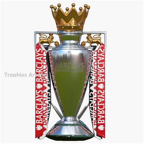 Glass Cabinet Premier League Trophy
