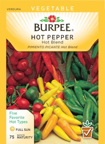 Burpee Hot Blend Hot Pepper Seeds 1 Count Ralphs