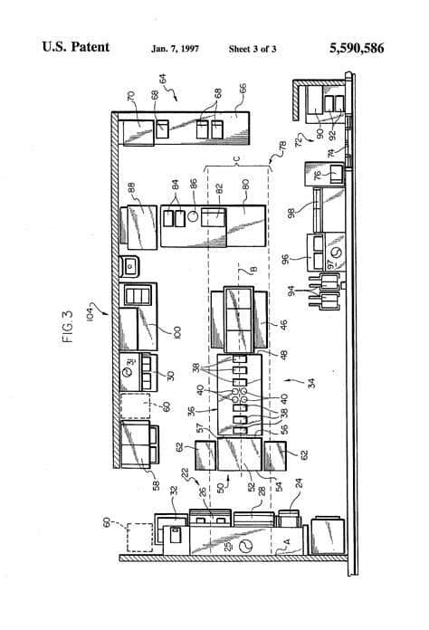 This is your ultimate kitchen layouts and dimensions guide with these awesome the kitchen triangle, discussed later in this post, is a design practice derived from efficiency. Patent US5590586 - Kitchen layout, system - Google Patents