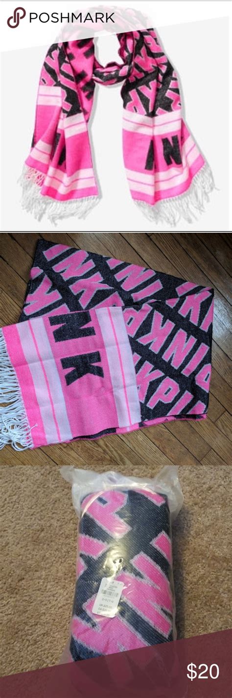 Victoria Secret Pink Scarf New With Tags Victoria Secret Pink Pink