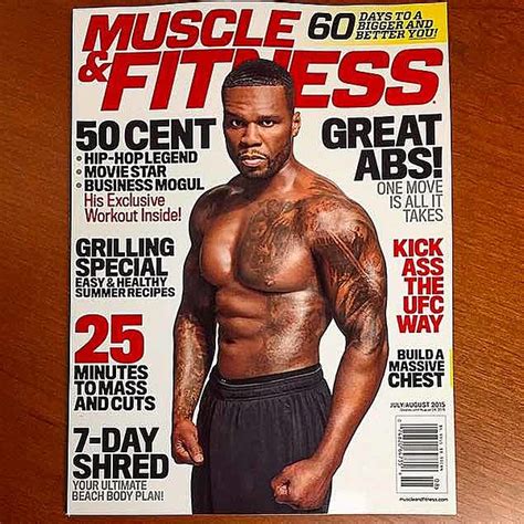 50 Cent Is On The Cover Of ‘muscle And Fitness Xxl