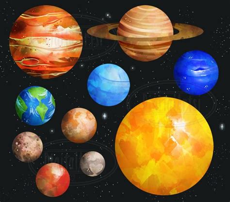 Solar System Art Solar System Projects Mars And Earth Planet Drawing