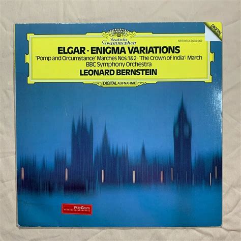 Elgar Enigma Variationspomp And Circumstancethe Crown Of India 1982